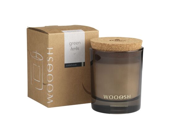 Wooosh Scented Candle Green Herbs bougie parfumée Brun - Wooosh 195643
