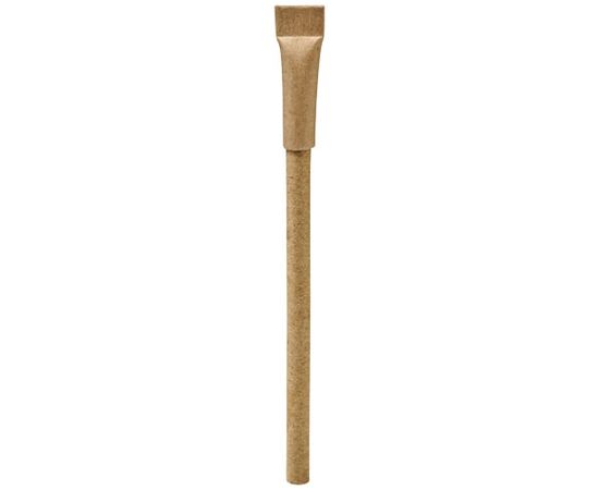 Asilah balpen van gerecycled papier (blauwe inkt) Naturel - Unbranded 10738000