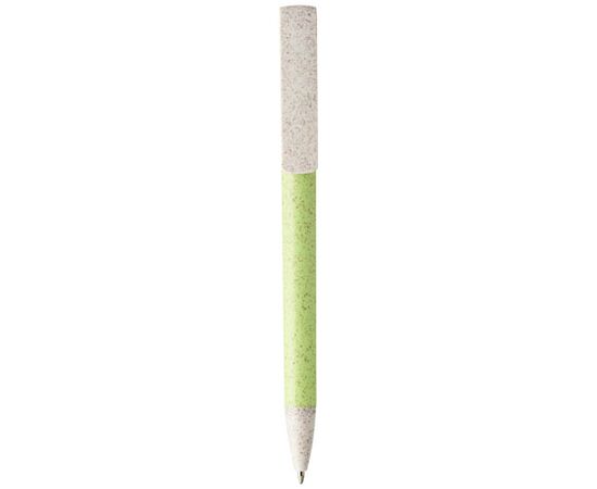 Medan balpen van tarwestro en telefoonhouder Appelgroen - Bullet 10758624