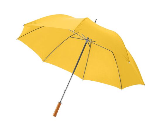 Karl 30&quot; golfparaplu met houten handvat Geel - Unbranded 10901807
