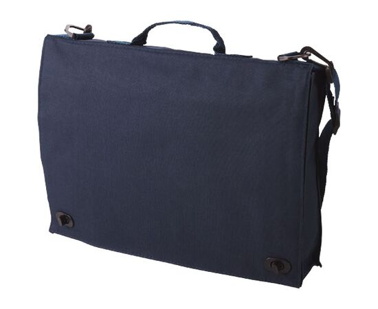 Santa Fe 2-buckle closure conference bag 6L Navy - Unbranded 19546621