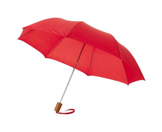 Oho 20'' opvouwbare paraplu Rood - Unbranded 19547887