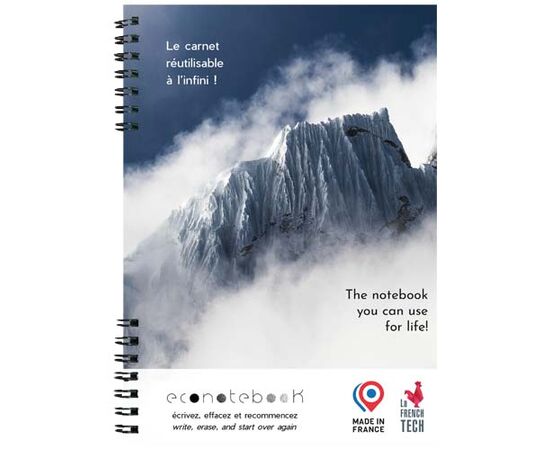 EcoNotebook NA4 with premium cover Blanc - SCX.design 1PX14201