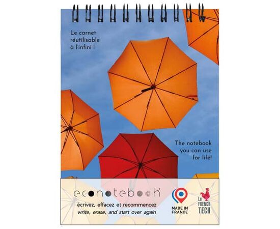 EcoNotebook NA6 with standard cover Blanc - SCX.design 1PX14701