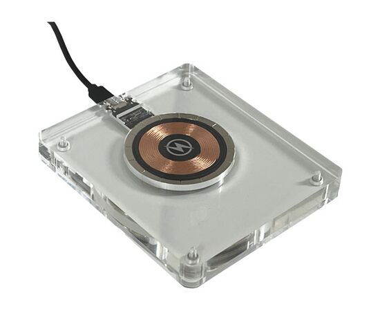 SCX.design W29 15W wireless charging base Transparent - SCX.design 1PX15201