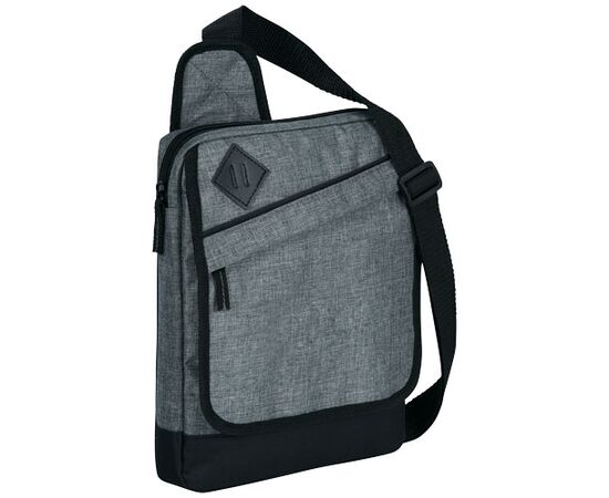 Graphite Tablet-Umhängetasche 1.5L Heather grau, Schwarz - Unbranded 12019200