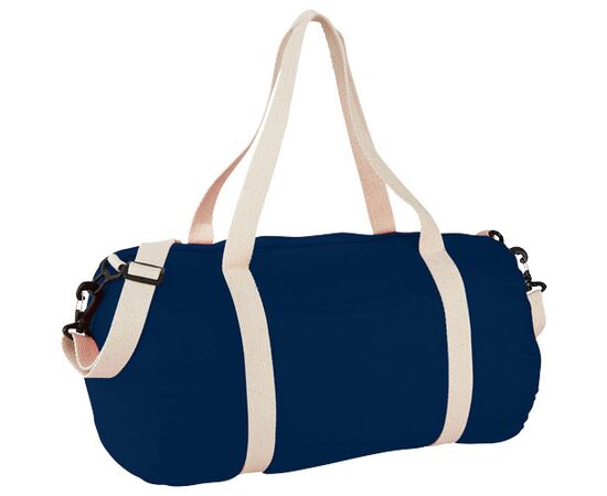 Cochichuate cotton barrel duffel bag 25L Navy - Unbranded 12019501