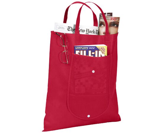 Maple opvouwbare non woven tas 8L Rood - Bullet 12026803
