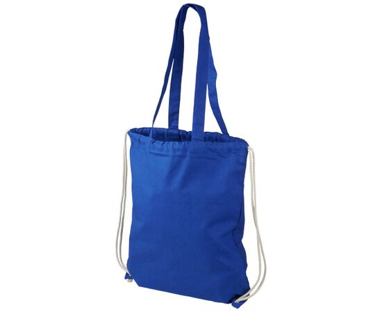 Eliza 240 g/m² Baumwoll Turnbeutel 6L Königsblau - Unbranded 12027602