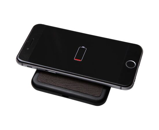 Solstice wireless charging pad Espresso - Avenue 12395001