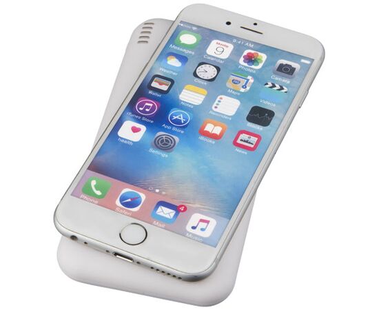 Coma 6000 mAh draadloze powerbank Wit - Unbranded 12395100