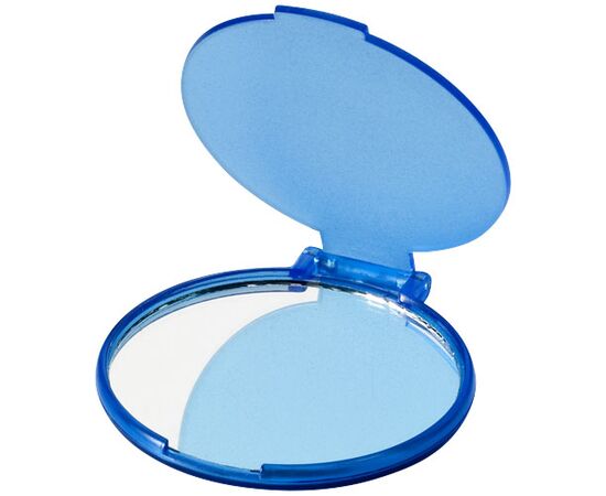 Carmen Glamour-Taschenspiegel Transparentes blau - Bullet 12607601