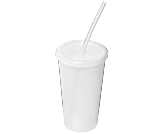 Stadium 350 ml dubbelwandige beker Transparant - Unbranded 21003100