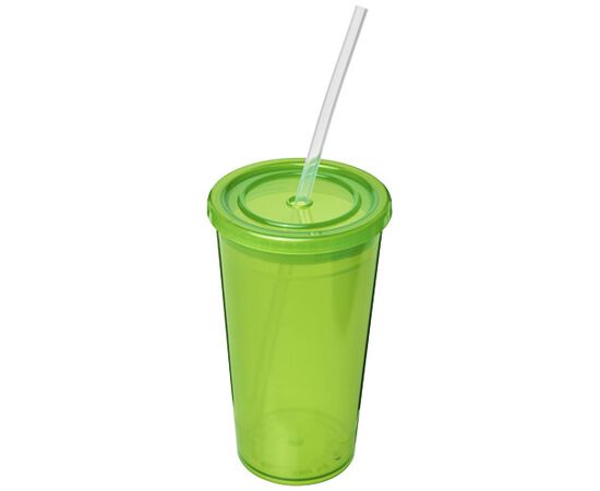 Stadium 350 ml double-walled cup Lime - Unbranded 21003103