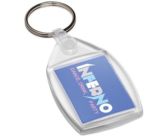 Lita P6 keychain with plastic clip Transparent - Unbranded 21054500