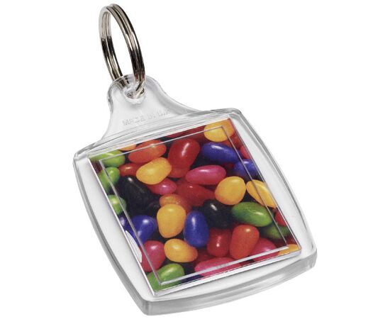 Mode S5 klassieke sleutelhanger Transparant - Unbranded 21055600