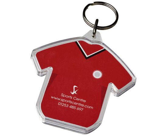 Combo T-shirtvormige sleutelhanger Transparant - Unbranded 21056800