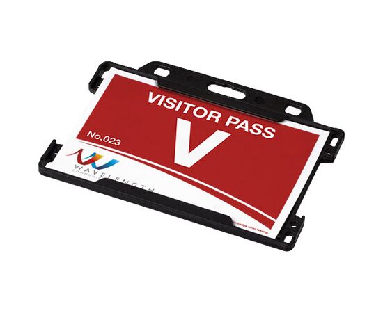 Vega plastic card holder Black - Unbranded 21060200