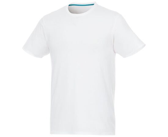 Jade GRS gerecycled heren t-shirt met korte mouwen Wit - Elevate NXT 37500010