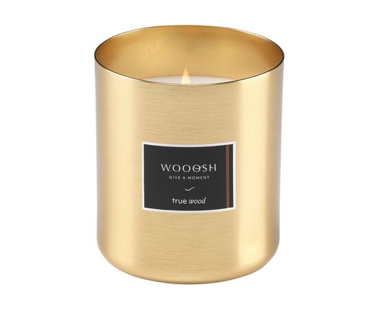 Wooosh Scented Candle True Wood bougie parfumée Rose gold - Wooosh 234306