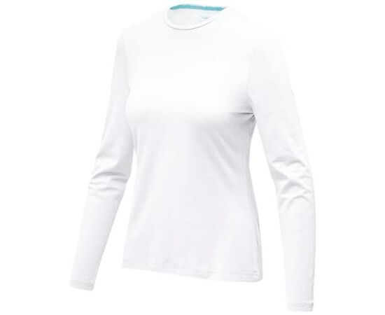T-shirt bio manches longues femme Ponoka Blanc - Elevate NXT 38019015