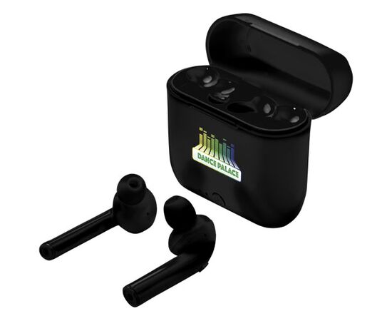 Essos True Wireless auto-pair draadloze oordopjes met houder Wit - Avenue 12412600