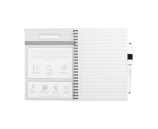 MOYU Erasable Stone Paper Notebook carnet Vert - Moyu 179870