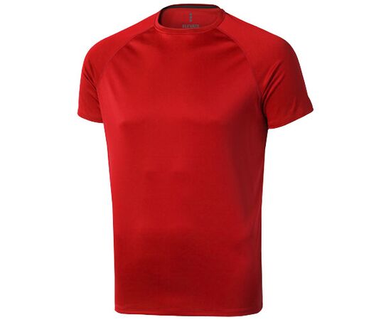 T-shirt cool fit manches courtes homme Niagara Rouge - Elevate Life 39010250