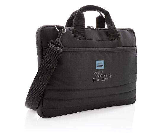 15" document laptop sleeve PVC free Black - XD Collection P788.061