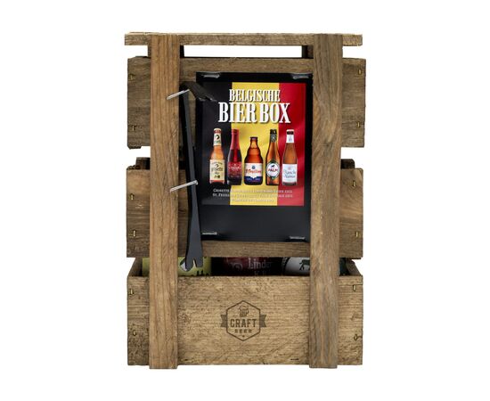 Belgische Bierkist Holz -  195140