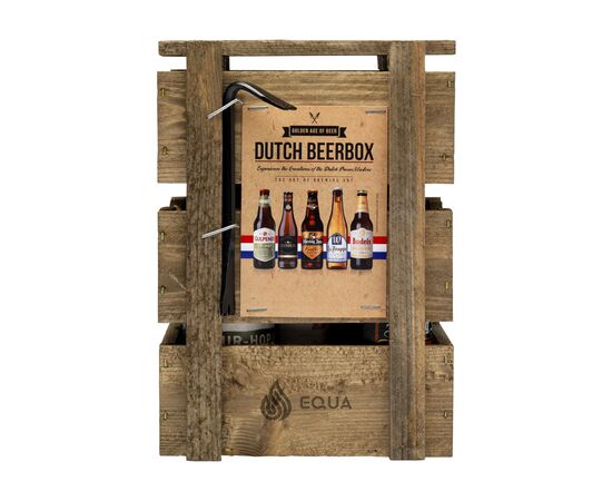 Nederlandse Bierkist Hout -  195240