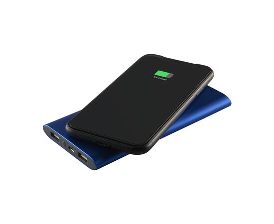 Aluminium 8000 Wireless Powerbank chargeur sans fil Bleu -  646030