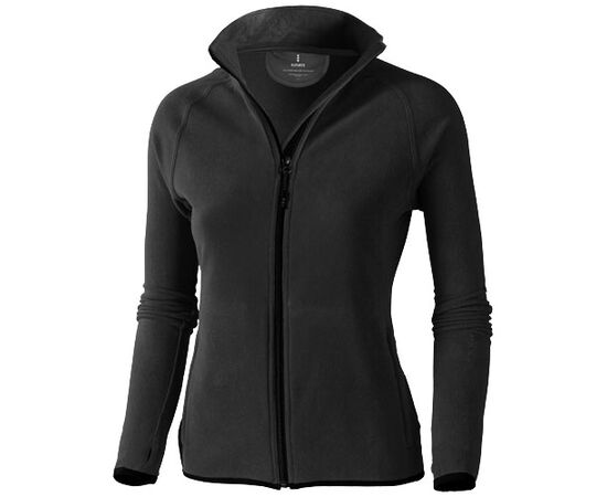 Brossard women's full zip fleece jacket Anthracite - Elevate Life 39483952
