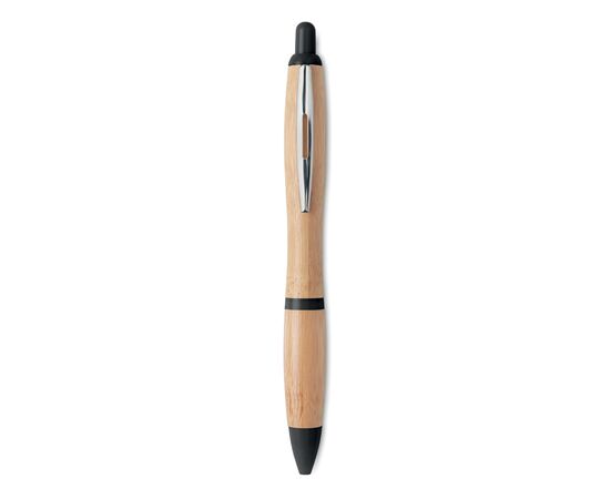 Bamboe balpen Zwart -  MO9485-03