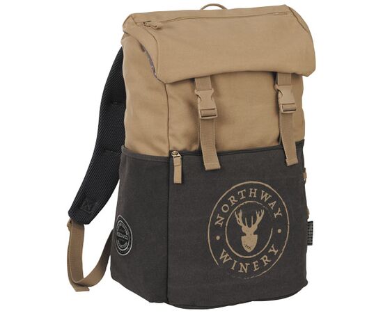Venture 15'' laptop rugzak 16L Crème, Charcoal - Unbranded 12034900