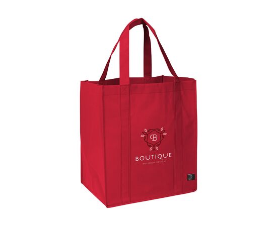 Shop XL GRS RPET (80 g/m²) shopping bag Red -  312160