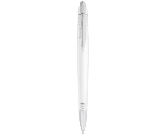 Stylo à bille Albany Transparent blanc - Bullet 19665584