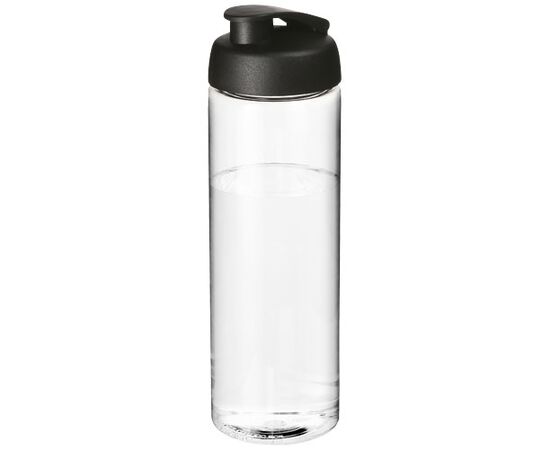 H2O Active® Vibe 850 ml flip lid sport bottle Transparent, Black - Unbranded 21009400