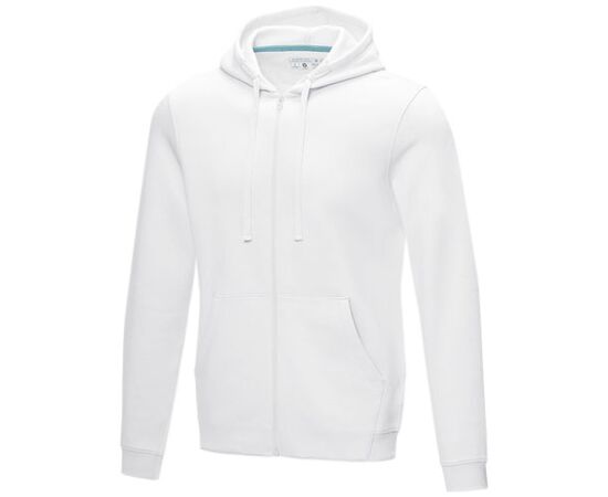 Sweat full zip à capuche Ruby bio homme Blanc - Elevate NXT 37510010