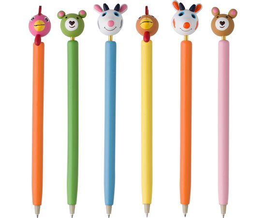 Wooden ballpen Darryl Custom, Multicolor -  2498.009