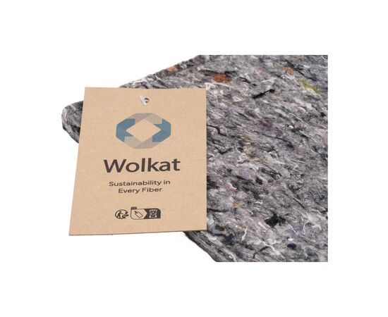 Wolkat Tanger Recycled Textile Mousepad muismat Grijs - Wolkat 127490