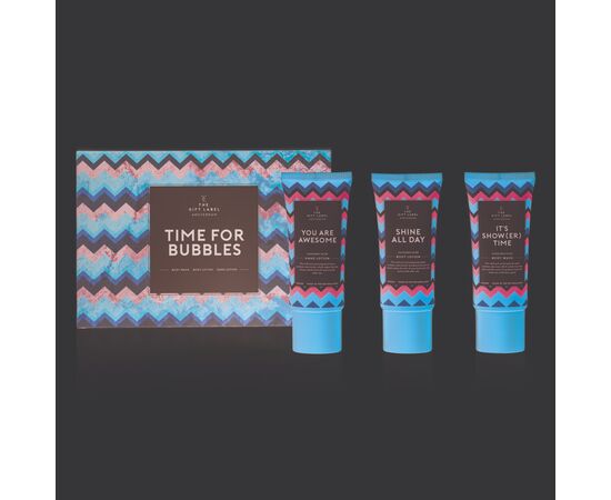 Luxe mailable giftset- Time for Bubbles Bruin, Groen - The Gift Label TGL10141099