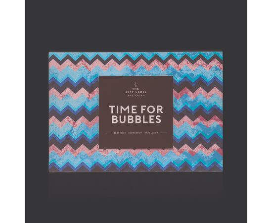 Luxe mailable giftset- Time for Bubbles Bruin, Groen - The Gift Label TGL10141099