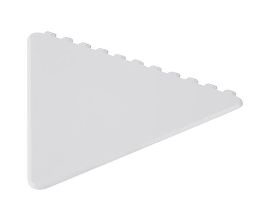 Frosty triangular recycled plastic ice scraper White - Unbranded 10425201
