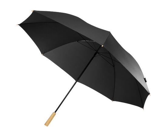 Romee 30'' windproof recycled PET golf umbrella Black - Unbranded 10940990
