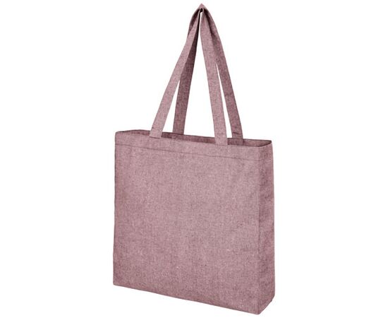 Sac shopping Pheebs recyclé avec soufflet 210 gr/m² 13L Marron chiné - Unbranded 12053720