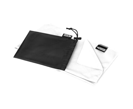 Raquel gerecyclede PET sport koelhanddoek in een pouch 80 x 30 cm Wit - Unbranded 12500101
