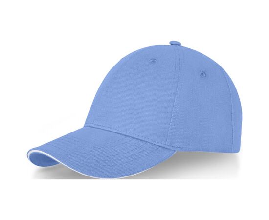 Darton 6 panel sandwich cap Lichtblauw - Elevate Life 38679400