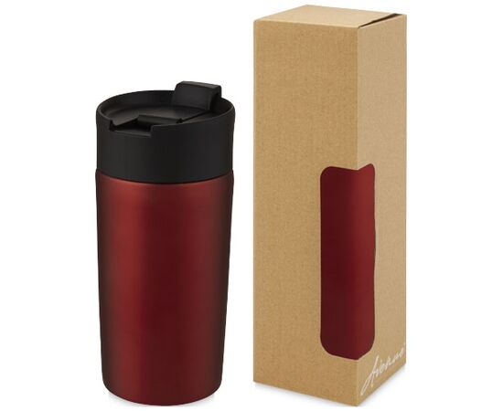 Jetta 330 ml koperen vacuüm geïsoleerde beker  Rood - Unbranded 10068921