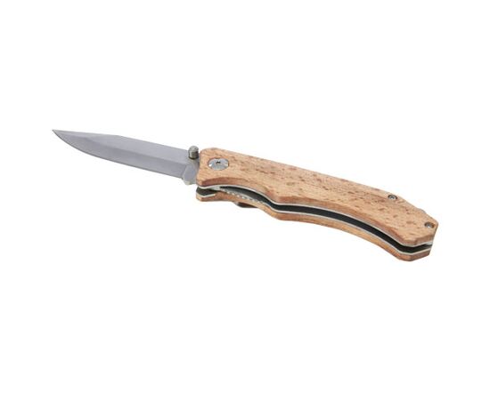 Dave pocket knife with belt clip Wood - Unbranded 10453671